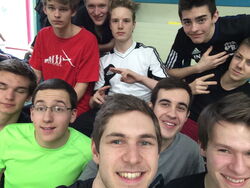 Das LSC-Volleyballteam
